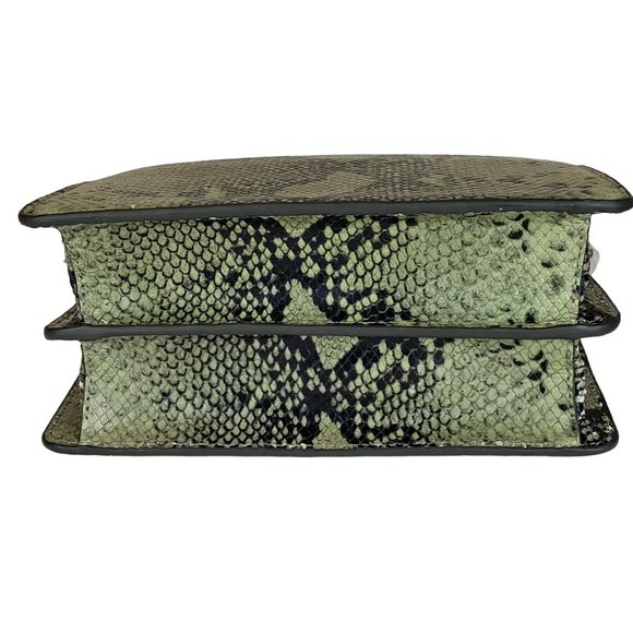 3.1 Phillip Lim Green Snakeskin Alix Mini Shoulder Bag NWT - Picture 8 of 12